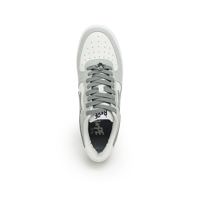 A Bathing Ape Wmns Bape Sta #4 L grau 84398 4