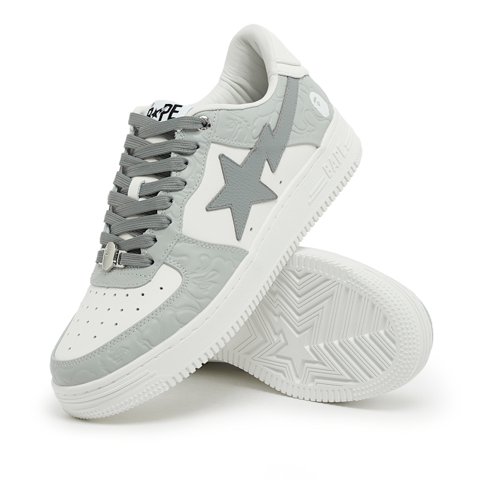 A Bathing Ape Wmns Bape Sta #4 L grey 84398 7