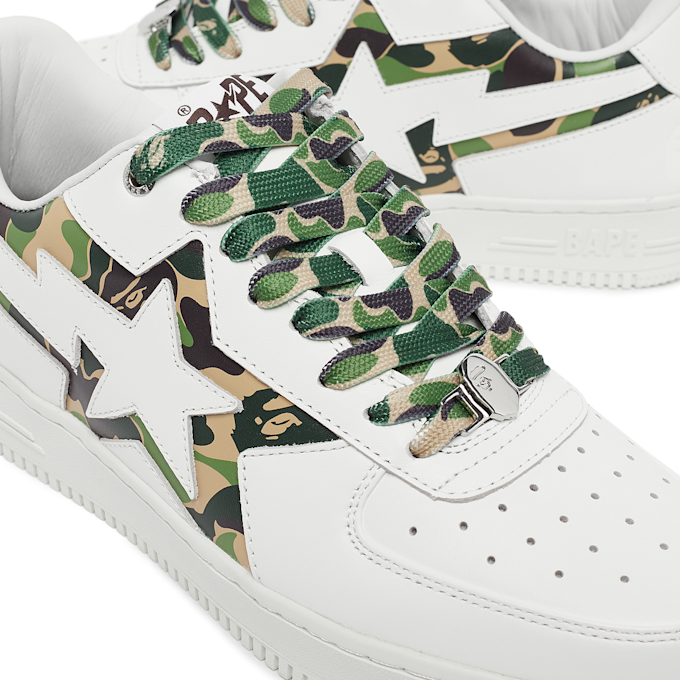 A Bathing Ape Wmns Sta ABC Camo Cutout L green 84406 6