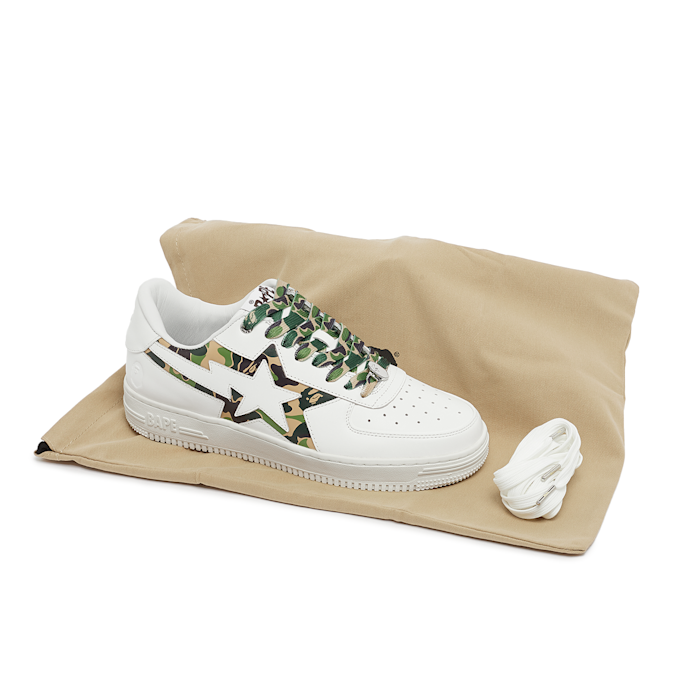A Bathing Ape Wmns Sta ABC Camo Cutout L groen 84406 8