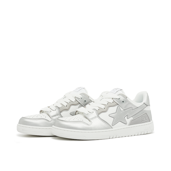 A Bathing Ape Wmns Bape Sk8 Sta #4 L weiß 84407 1