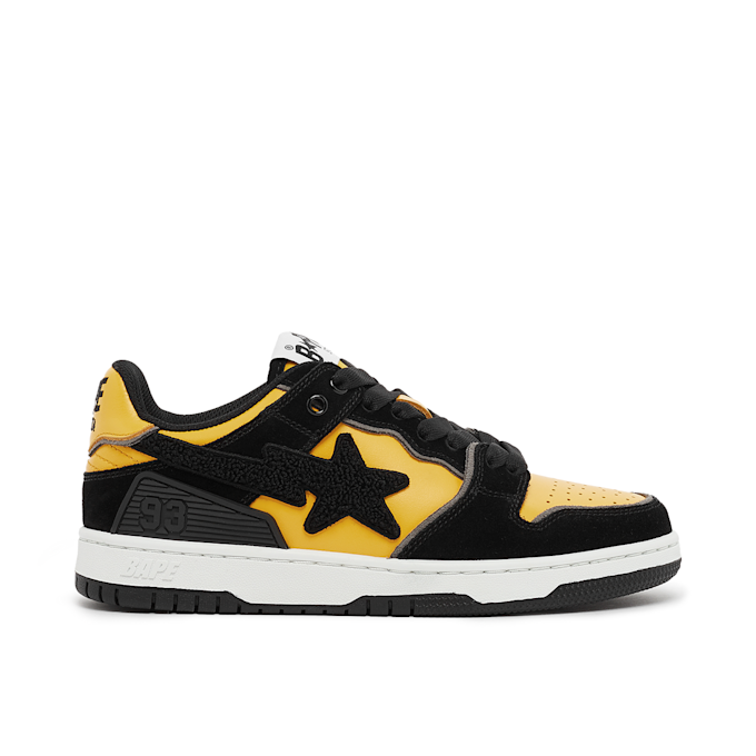 A Bathing Ape Wmns Bape Sk8 Sta #4 L yellow 84410 2
