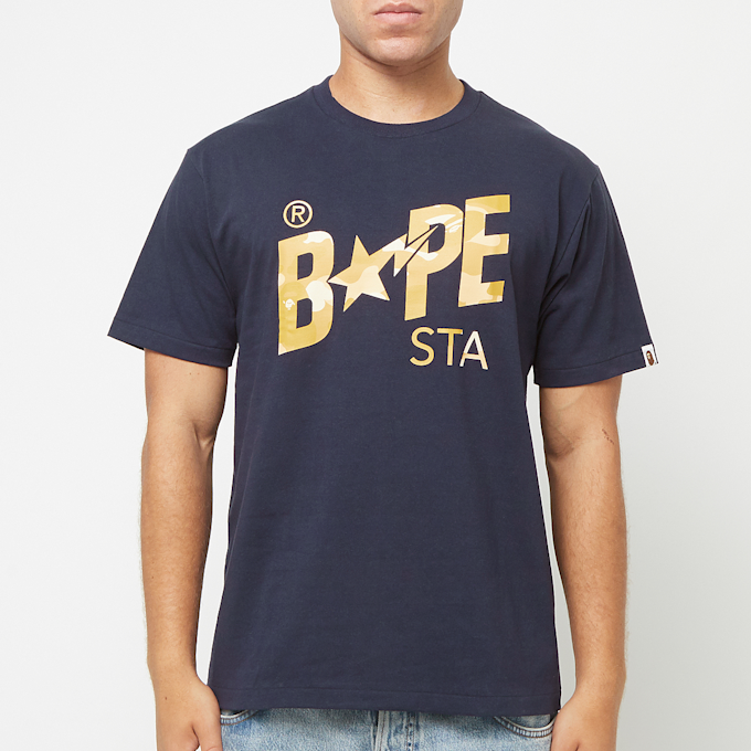 A Bathing Ape Color Camo Bape Sta Logo Tee M blue 89953 2
