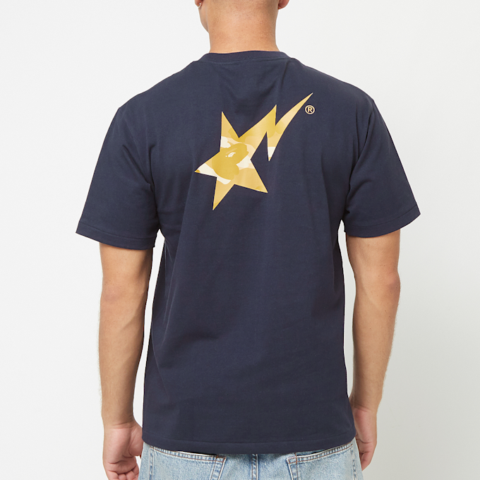 A Bathing Ape Color Camo Bape Sta Logo Tee M blue 89953 4