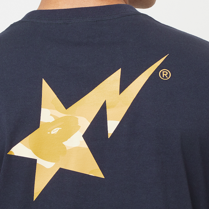 A Bathing Ape Color Camo Bape Sta Logo Tee M blue 89953 5