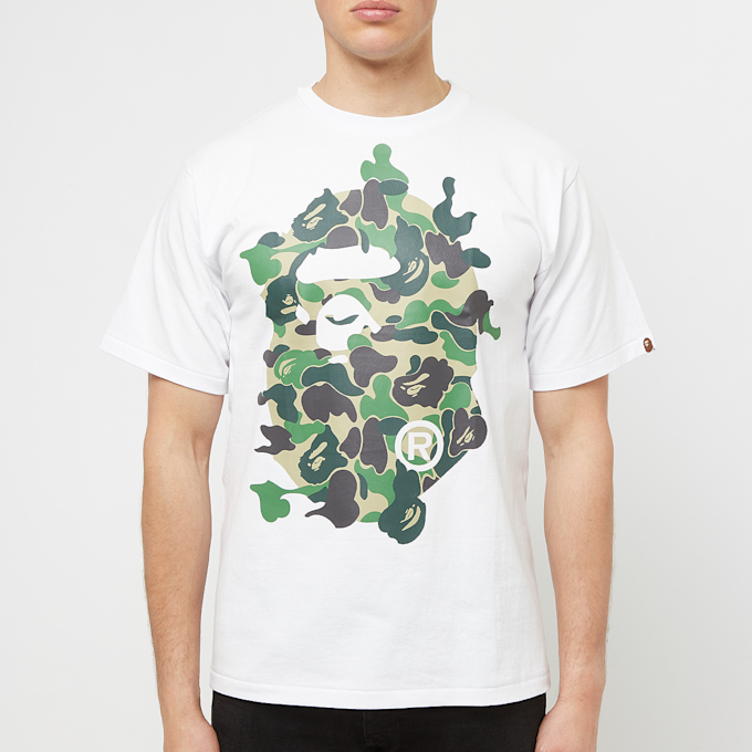 A Bathing Ape ABC Camo Rebuild Big Ape Head Tee weiß 86734 2