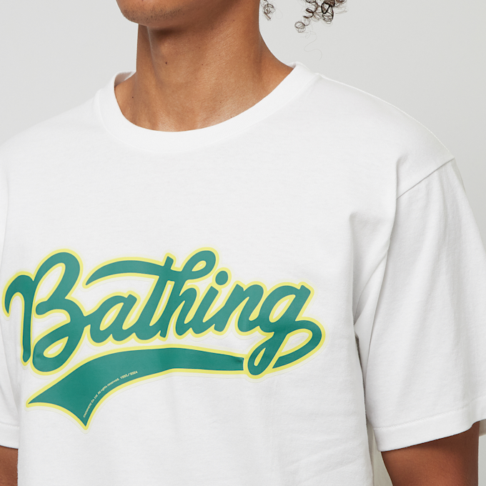 A Bathing Ape Varsity Baseball Logo Tee wit 89954 6