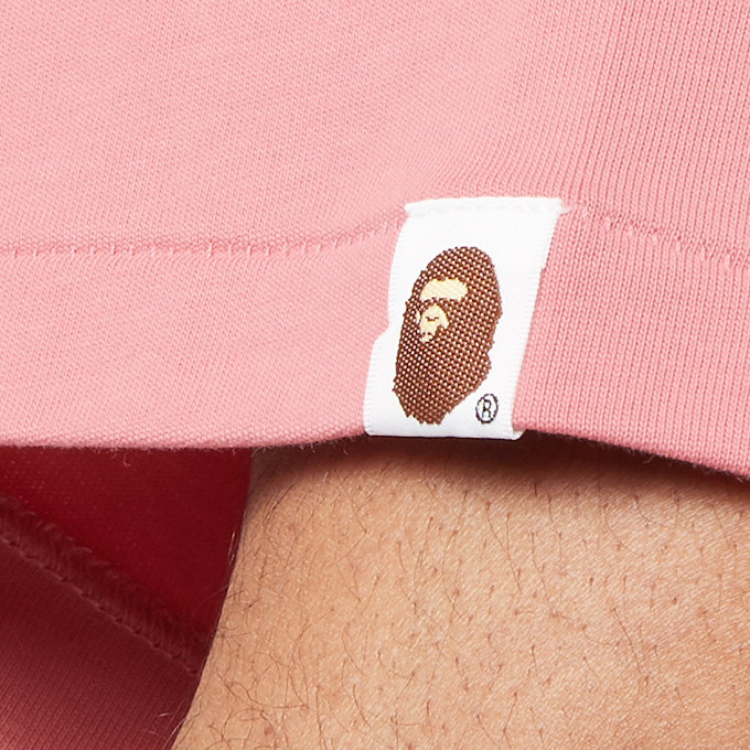 A Bathing Ape Hand Draw BAPE Tee lichtroze 89957 7