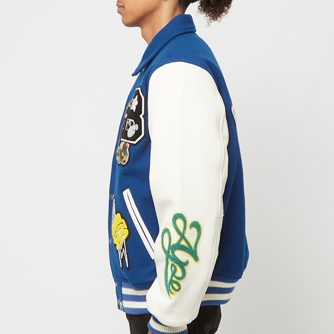 A Bathing Ape Varsity Jacket blau 84739 3