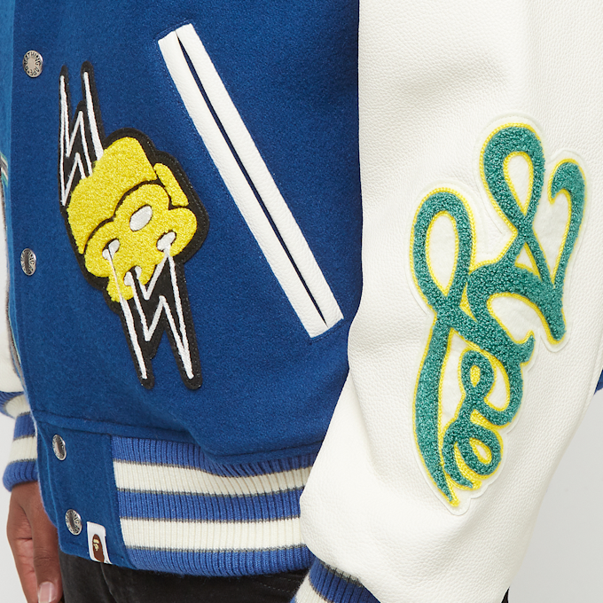 A Bathing Ape Varsity Jacket blauw 84739 9