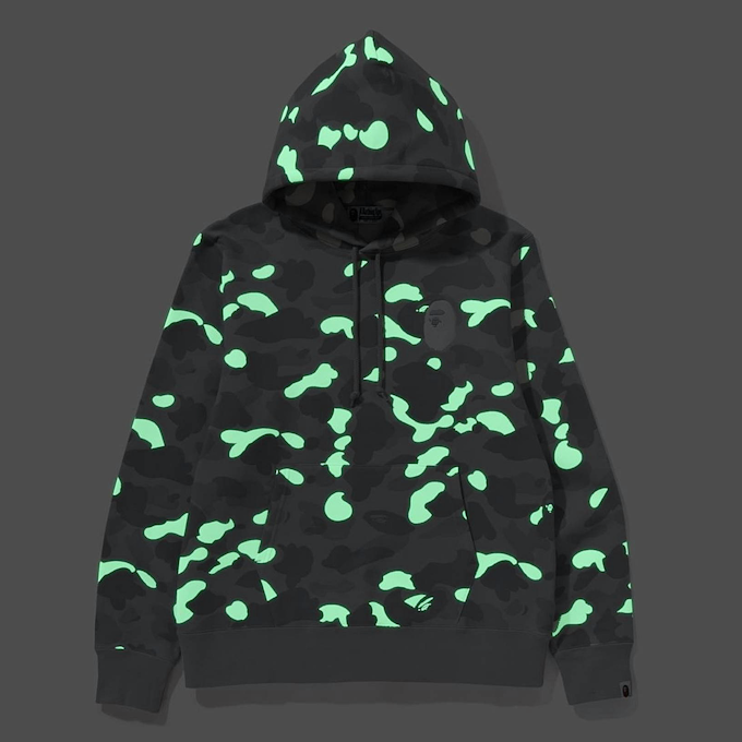 A Bathing Ape City Camo Large Ape Head Hoodie grey 88934 7