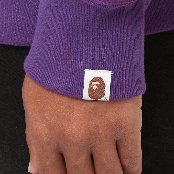 A Bathing Ape Color Camo Double Shark Full Zip Hoodie purple 88057 8