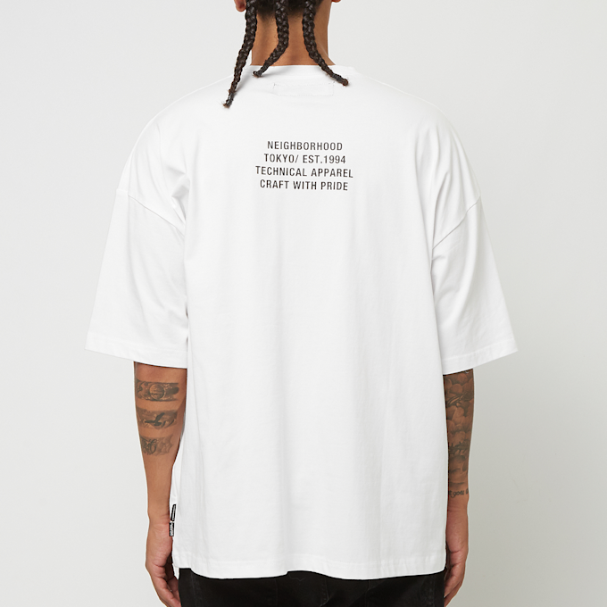 Neighborhood Sheltech Pocket T-Shirt weiß 89980 4
