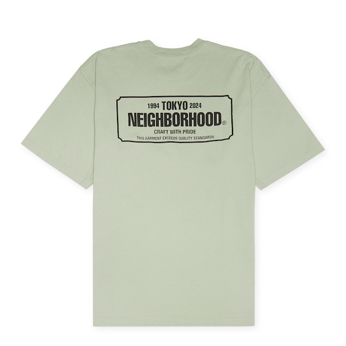 Neighborhood 1 Logo Printed T-Shirt green 84941 1