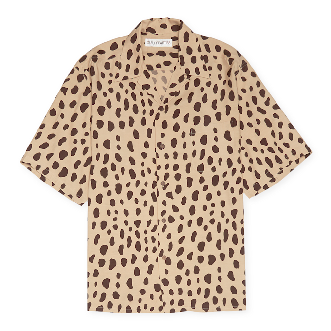 Wacko Maria Hawaiian Shirt S/S ( Type-2 ) beige 90655 1