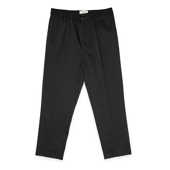 AMI PARIS Elasticated Waist Pant black 89583 1