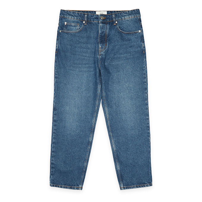 AMI PARIS Tapered Fit Jeans blauw 85010 1