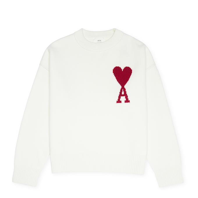 AMI PARIS ADC Sweater beige 90658 1