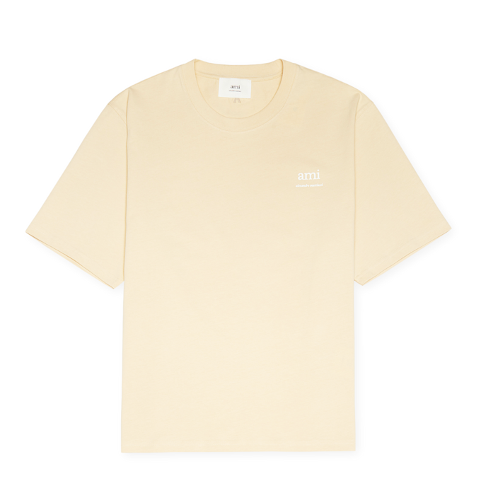 AMI PARIS T-Shirt AMI AM yellow 86926 1