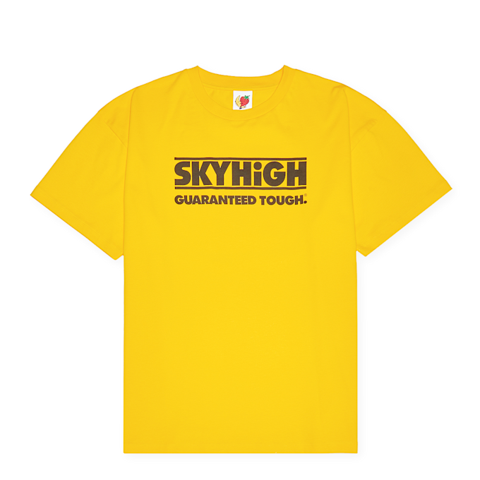Sky High Farm Construction Graphic Logo T-Shirt geel 89596 1