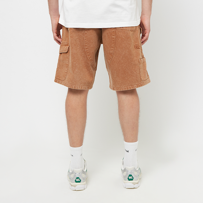 ERL Unisex Cargo Shorts Woven brown 85057 4