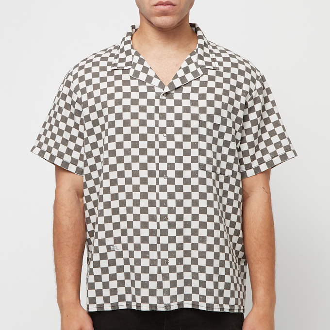 ERL Unisex Printed Hawaian Shirt Woven grey 85056 2