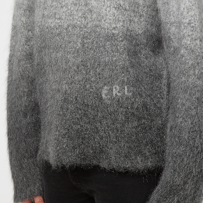 ERL Unisex Gradient ERL Classic Pullover Knit grey 85054 6