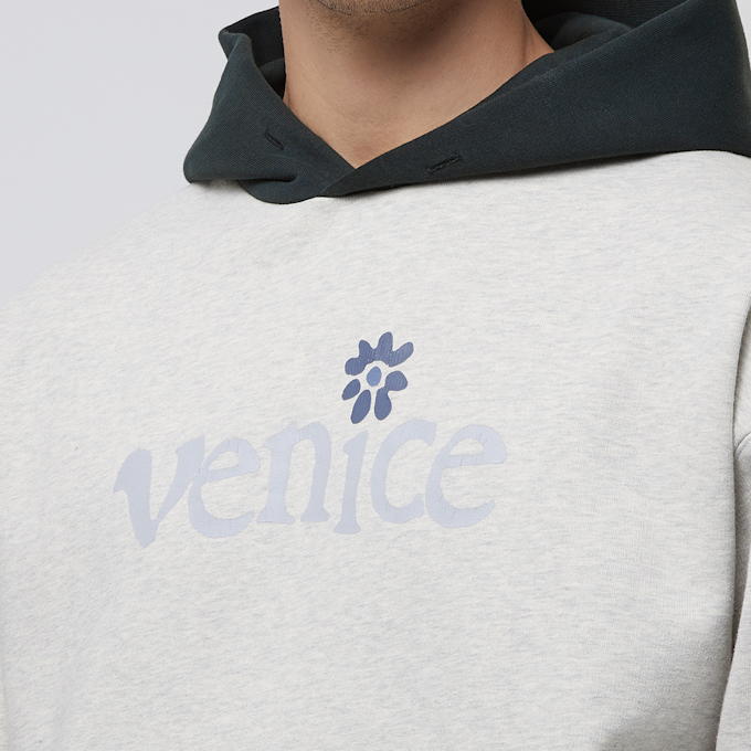 ERL Venice Grey Knit Hoodie grey 89598 5