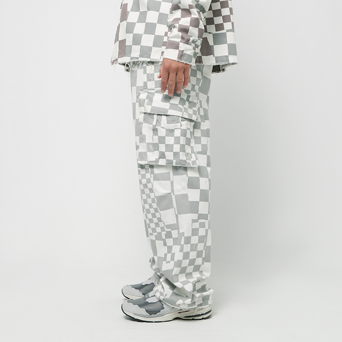 ERL Unisex Printed Cargo Pants Woven grijs 90899 3