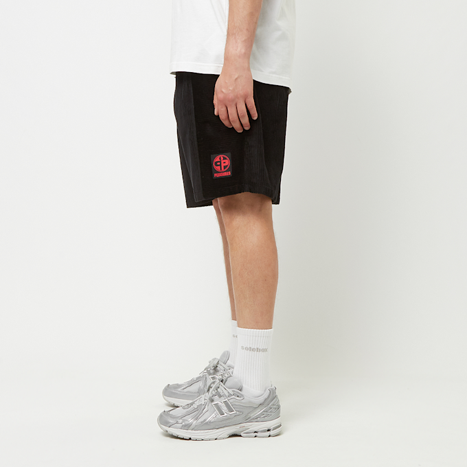 Pleasures Flip Corduroy Shorts zwart 90004 3