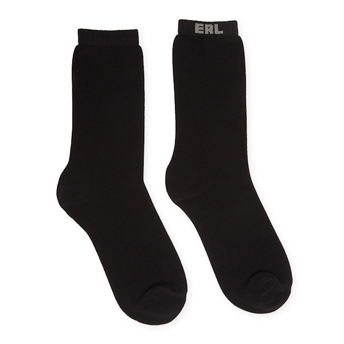 ERL Knit Socks black 86967 2