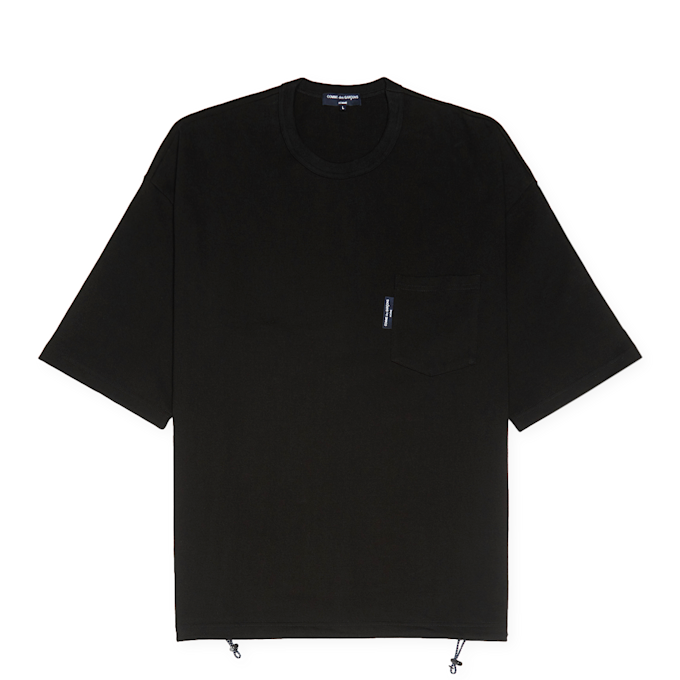 Comme des Garcons Homme T-Shirt aus Baumwolle schwarz 89065 1