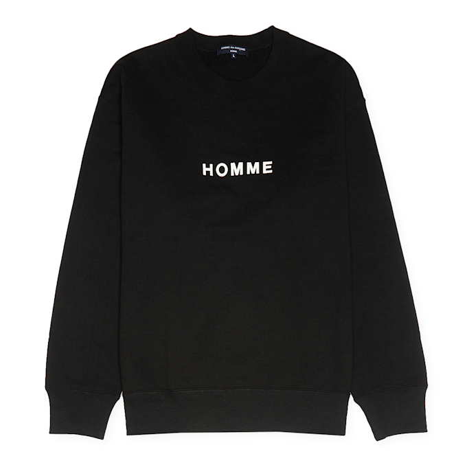 Comme des Garcons Homme Homme Print Sweater schwarz 90012 1