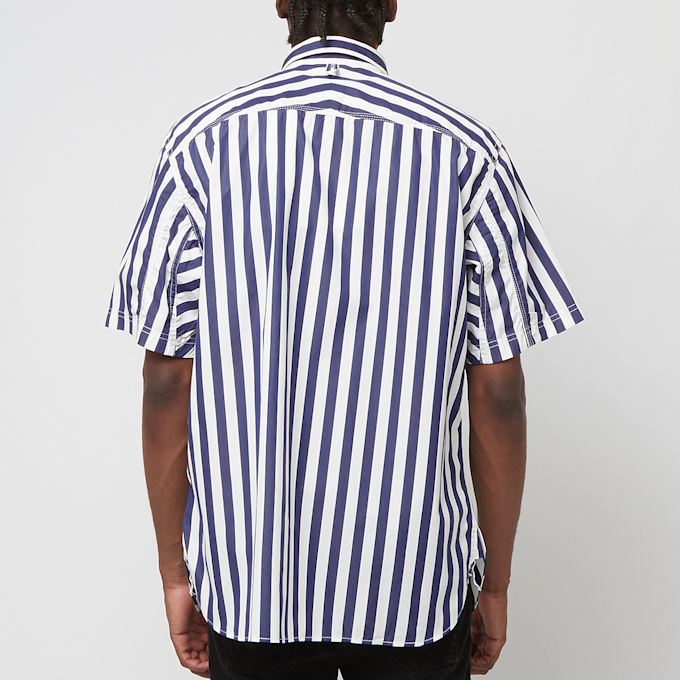 Junya Watanabe MAN x Carhartt WIP Striped Short Sleeve Shirt blau 90308 4