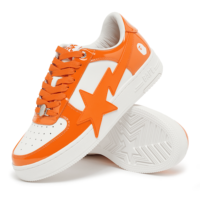 A Bathing Ape Bape Sta Os #3 orange 87052 7