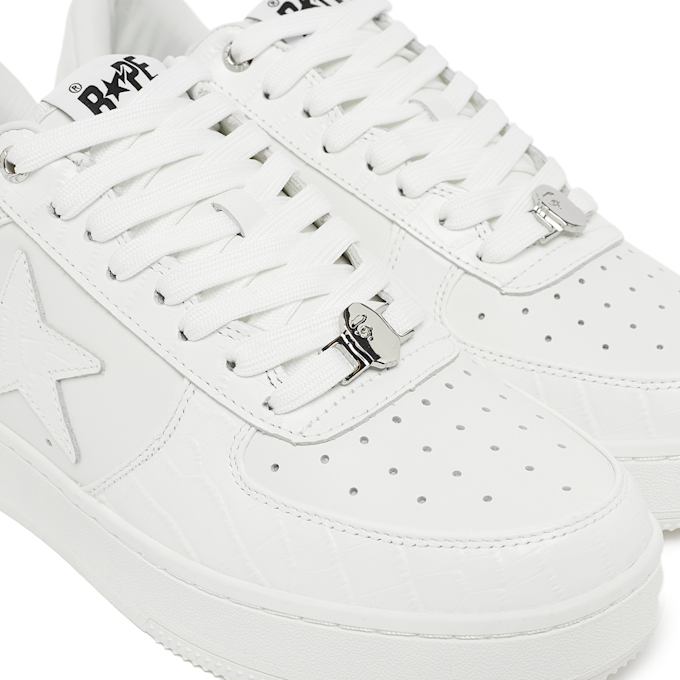 A Bathing Ape Wmns Bape Sta #3 L white 85275 6