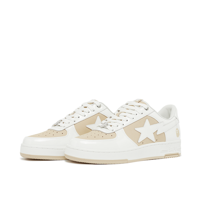 A Bathing Ape Wmns Bape Sta #6 L beige 89656 1