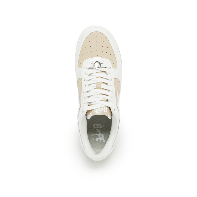 A Bathing Ape Wmns Bape Sta #6 L beige 89656 4