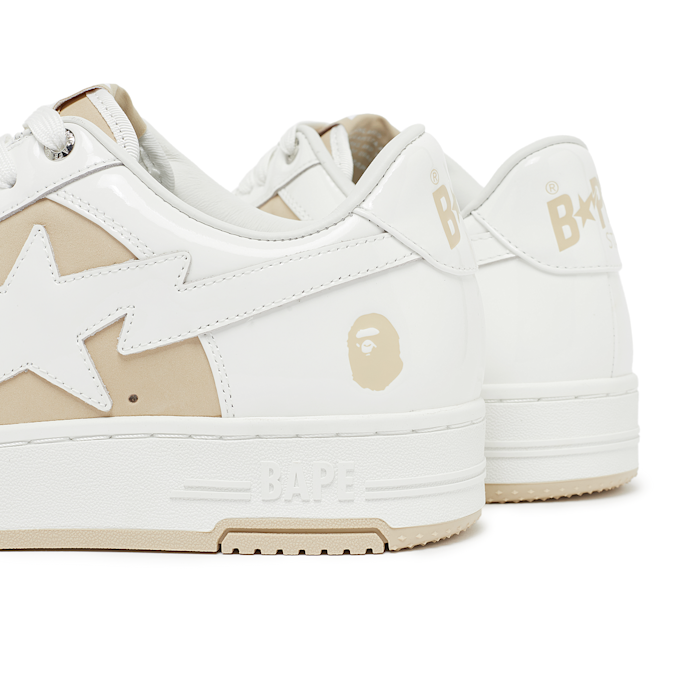 A Bathing Ape Wmns Bape Sta #6 L beige 89656 5