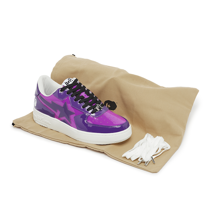 A Bathing Ape Wmns Bape Sta Icon L purple 85274 8