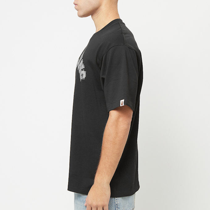 A Bathing Ape Pixal College Relaxed Fit Tee M schwarz 88272 3