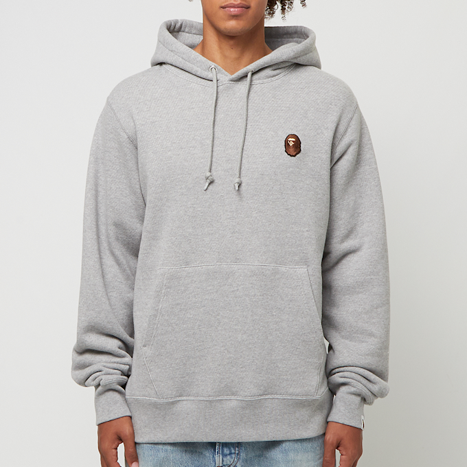 A Bathing Ape One Point Pullover Hoodie grau 87072 2