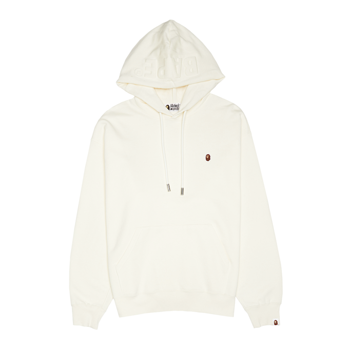 A Bathing Ape One Point Relaxed Fit Pullover Hoodie M yellow 89103 1