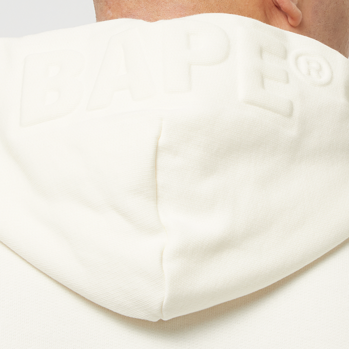 A Bathing Ape One Point Relaxed Fit Pullover Hoodie M yellow 89103 7