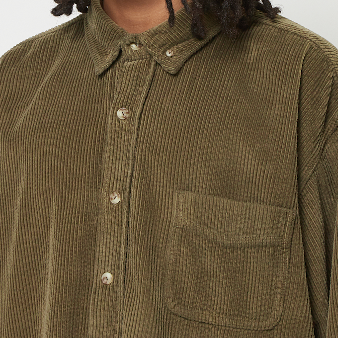 ERL Unisex Corduroy Shirt Woven braun 87093 5