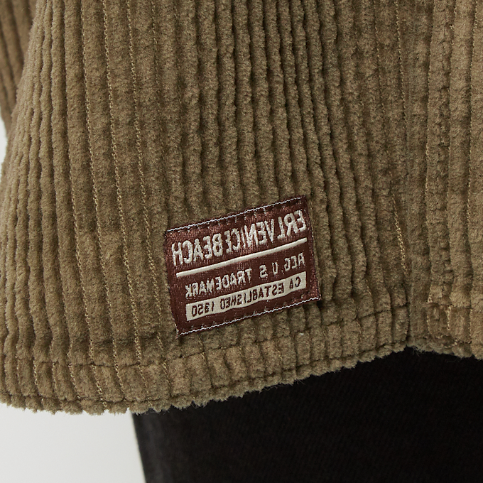 ERL Unisex Corduroy Shirt Woven brown 87093 6