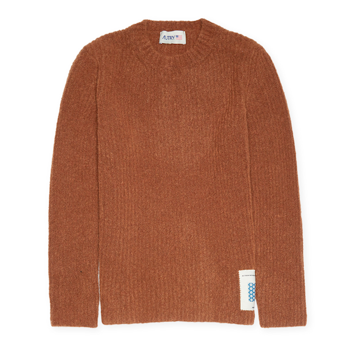 Autry Wool Sweatshirt brown 90329 1
