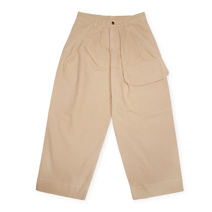 J. W. Anderson Relaxed Cargo Trousers beige 88566 1