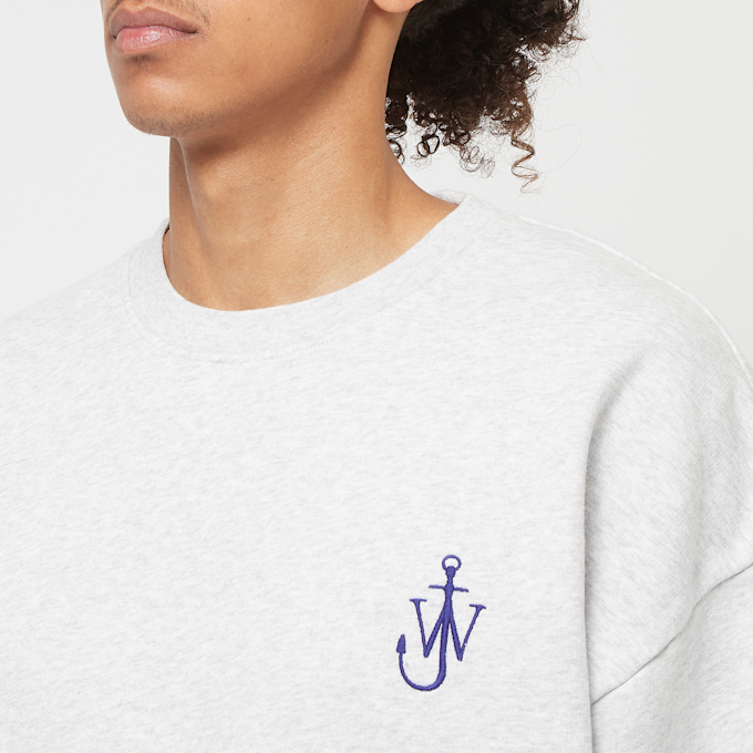 J. W. Anderson Acnhor Embroidery Back Print grau 88567 6