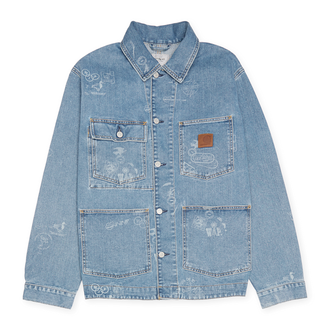 Carhartt WIP Stamp Jacket blue 88305 1